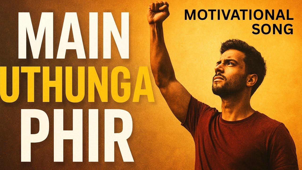 Main Uthunga Phir | Motivational Hindi Song | Inspiring Comeback Song Struggle to Success Rise Again