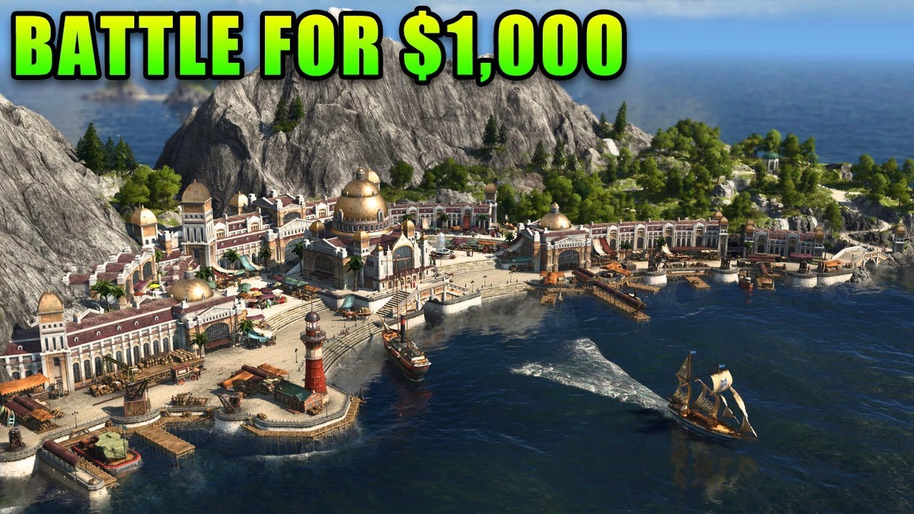 Anno 1800 Battle for $1000 - LevelCap Vs PhlyDaily