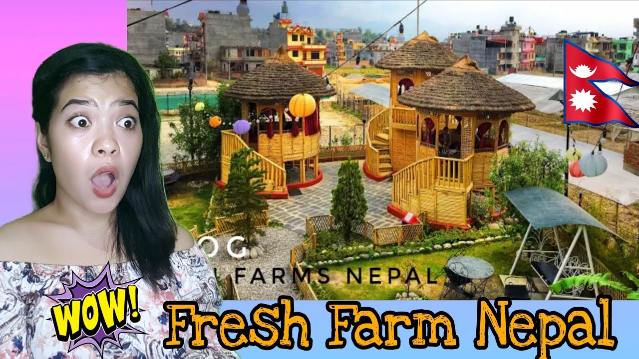 Filipino React On Fresh Farm  Nepal || Best Resort to Visit in Kathmandu