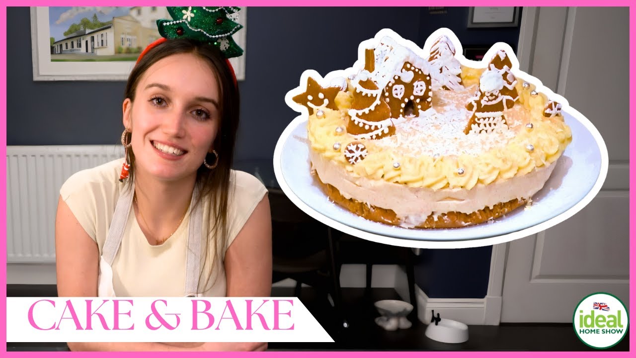 White Chocolate Christmas Cheesecake That Will IMPRESS the Entire Party! | Amber Rissmann