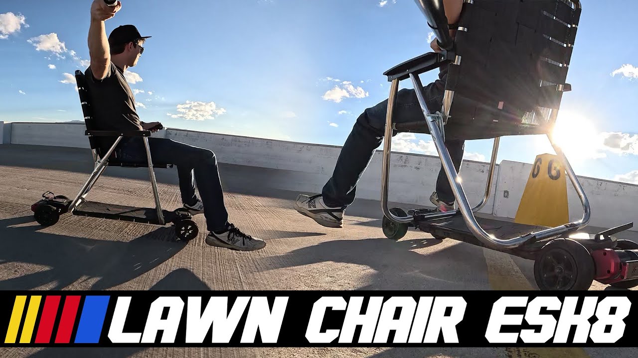 Lawn Chair ESK8 | Guide to using a lawn chair for your ESK8.