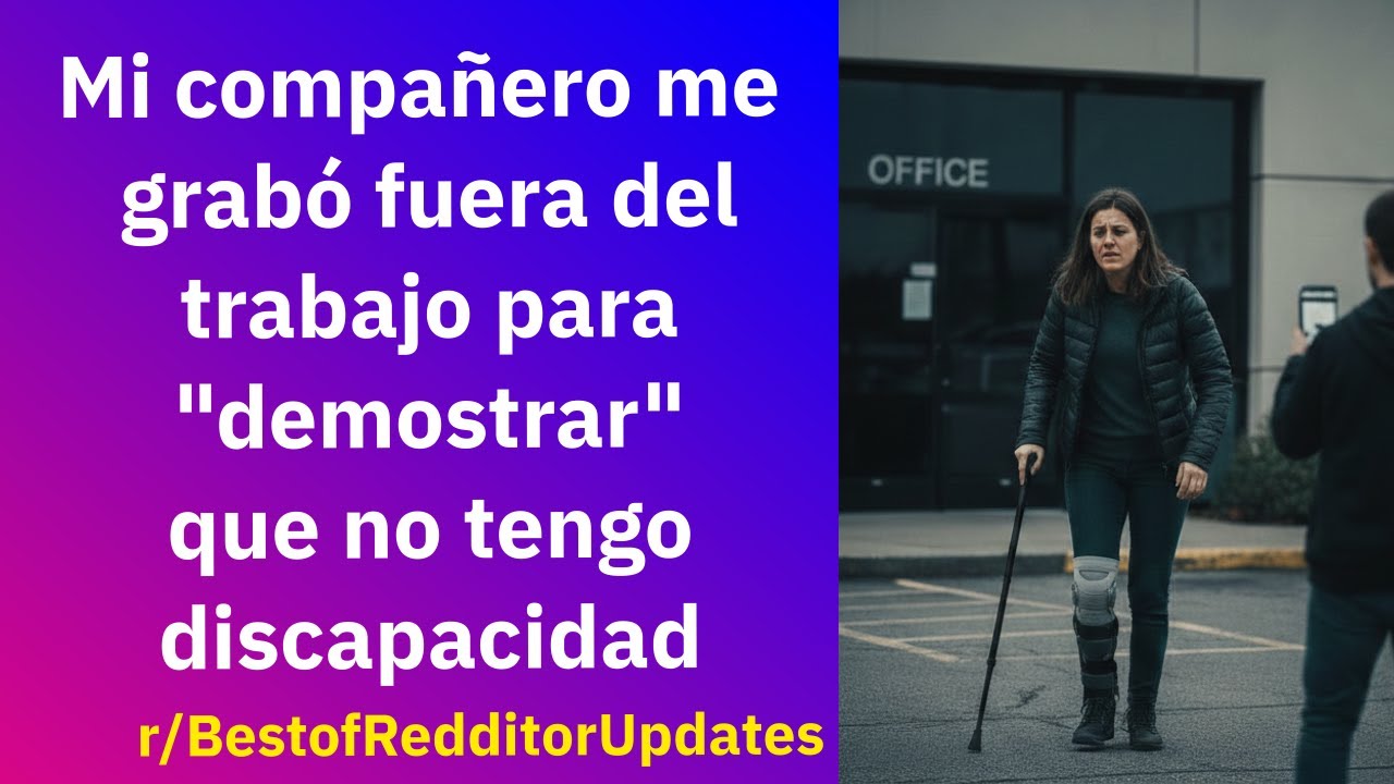 Mi compañero me grabó fuera del trabajo para 