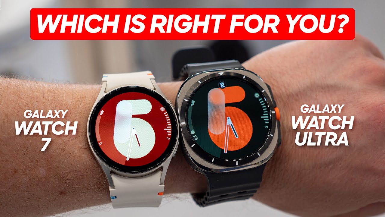 Galaxy Watch Ultra vs Galaxy Watch 7: WHICH IS RIGHT FOR YOU?