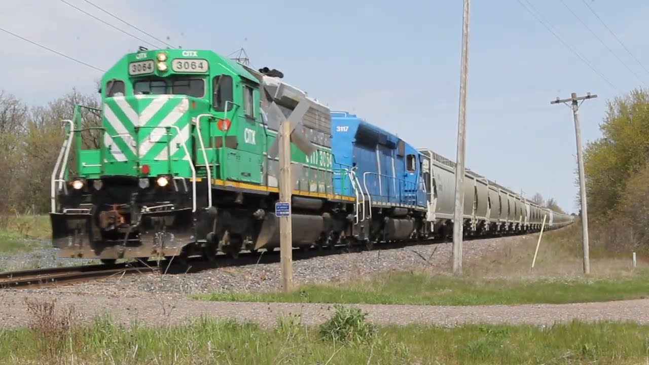 Wisconsin Northern WNR CITX 3064 SD40-2 Chippewa Falls WI