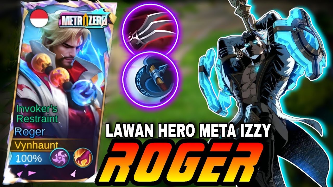 ROGER MELAWAN HERO META FREDRINN‼️SANGAT MUDAH JIKA PAKAI ITEM INI | BEST BUILD ROGER 2025