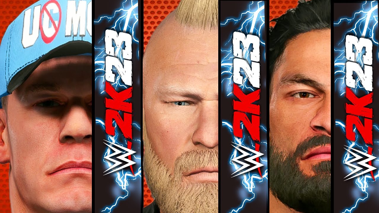 WWE 2K23 Live Stream - King Of WWE 2K23 Final Roman VS Brock VS John
