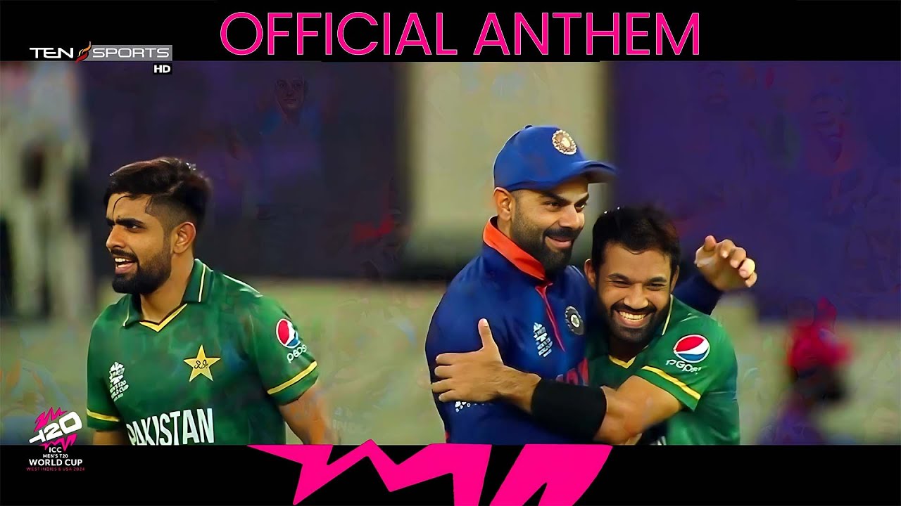 Official Anthem - Ten Sports - ICC Men's T20 World Cup 2024  🏏❤️