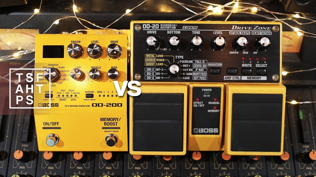 BOSS OD-20 vs OD-200...which one do you prefer??
