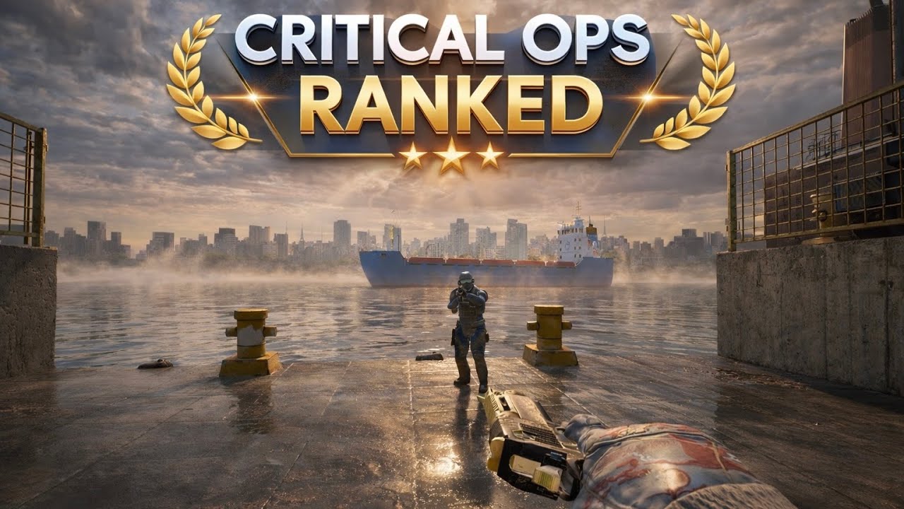 RANKED AO VIVO NO CRITICAL OPS