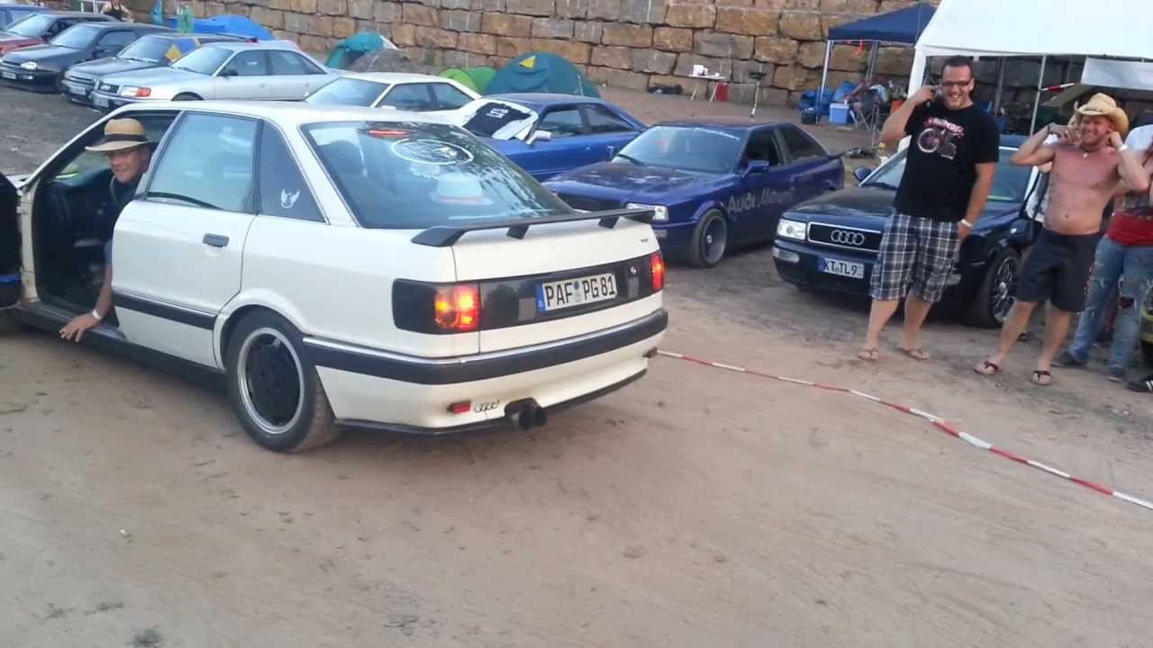 Exhaust Flame Audi 90 2.3 10V, Part 1