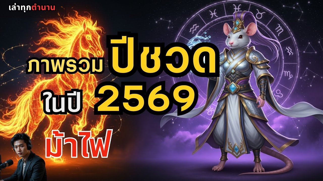 ปีชวด 2569: เมื่อธาตุน้ำเจอไฟ! ถอดรหัสวิธี 