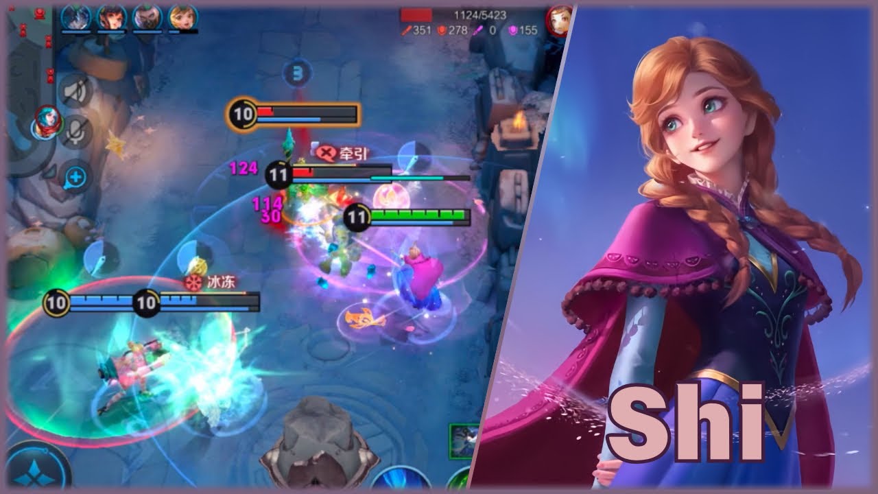 Honor of Kings x Frozen（Shi）New Skin | Server China