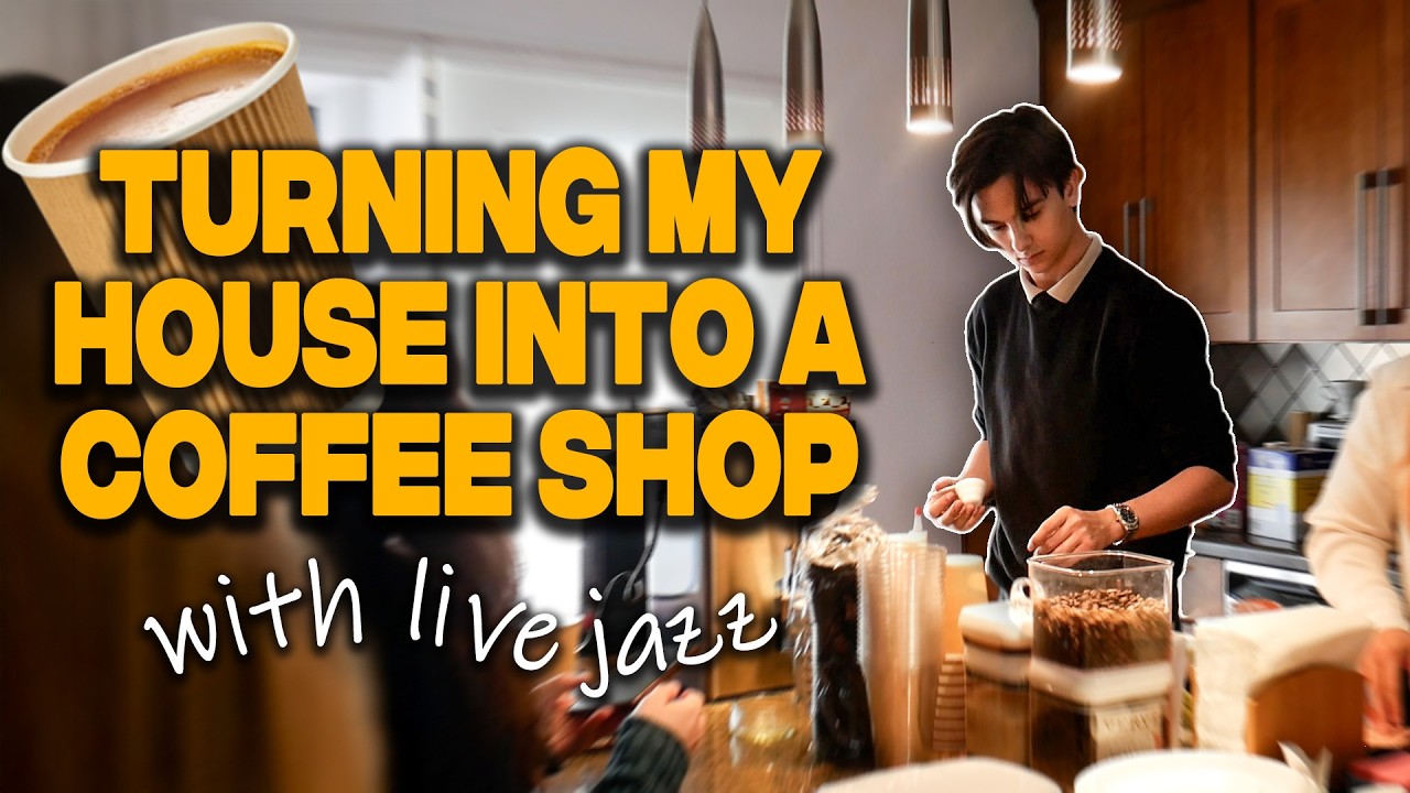 How I Turned My House Into a Coffee Shop (With Live Jazz)