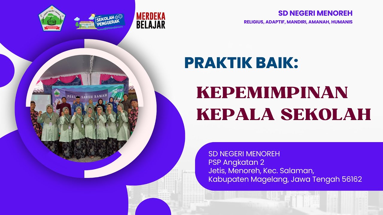 Praktik Baik - Kepemimpinan Kepala Sekolah (Sekolah Penggerak)