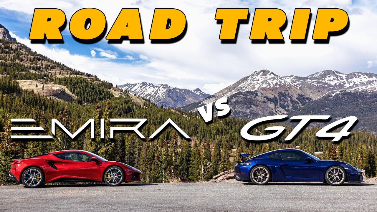 Emira vs GT4 - Our biggest Road Trip yet! || Road to 1,000, Part 1