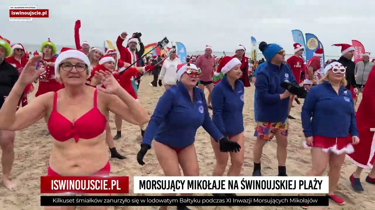 Mikołajkowe morsowanie 2025