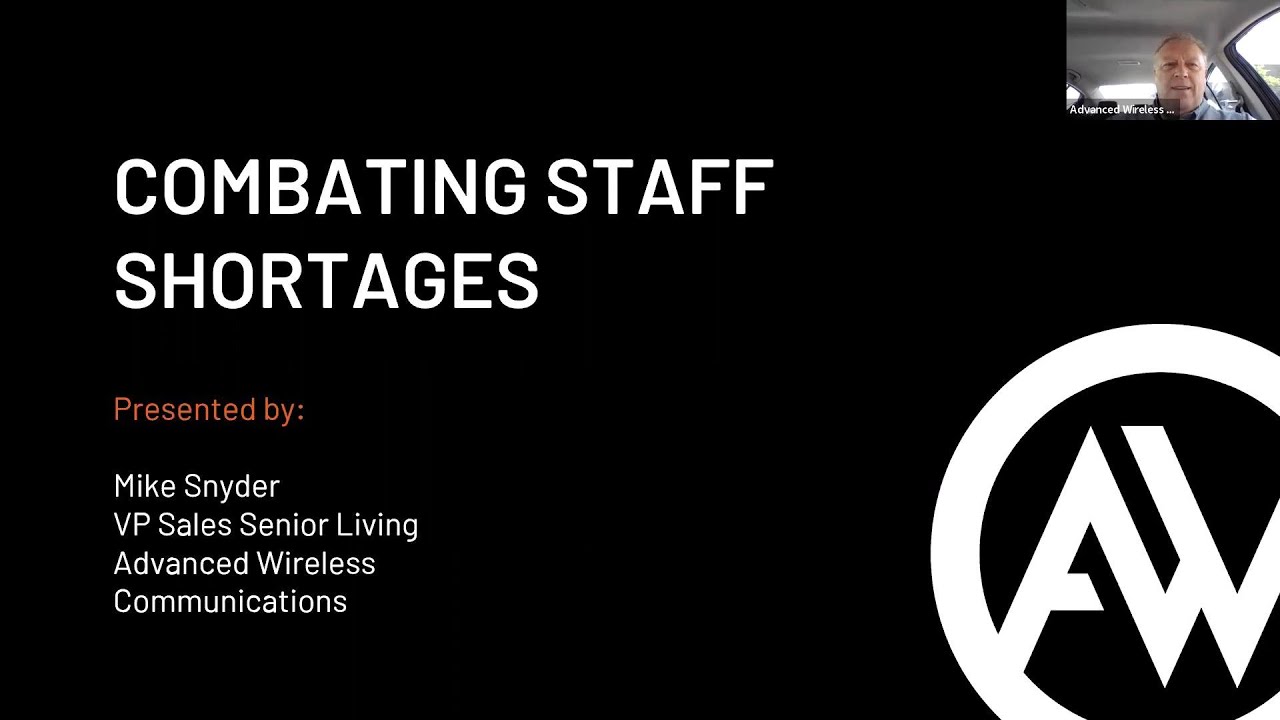 Combating Staff Shortages in Senior Living Communities Webinar