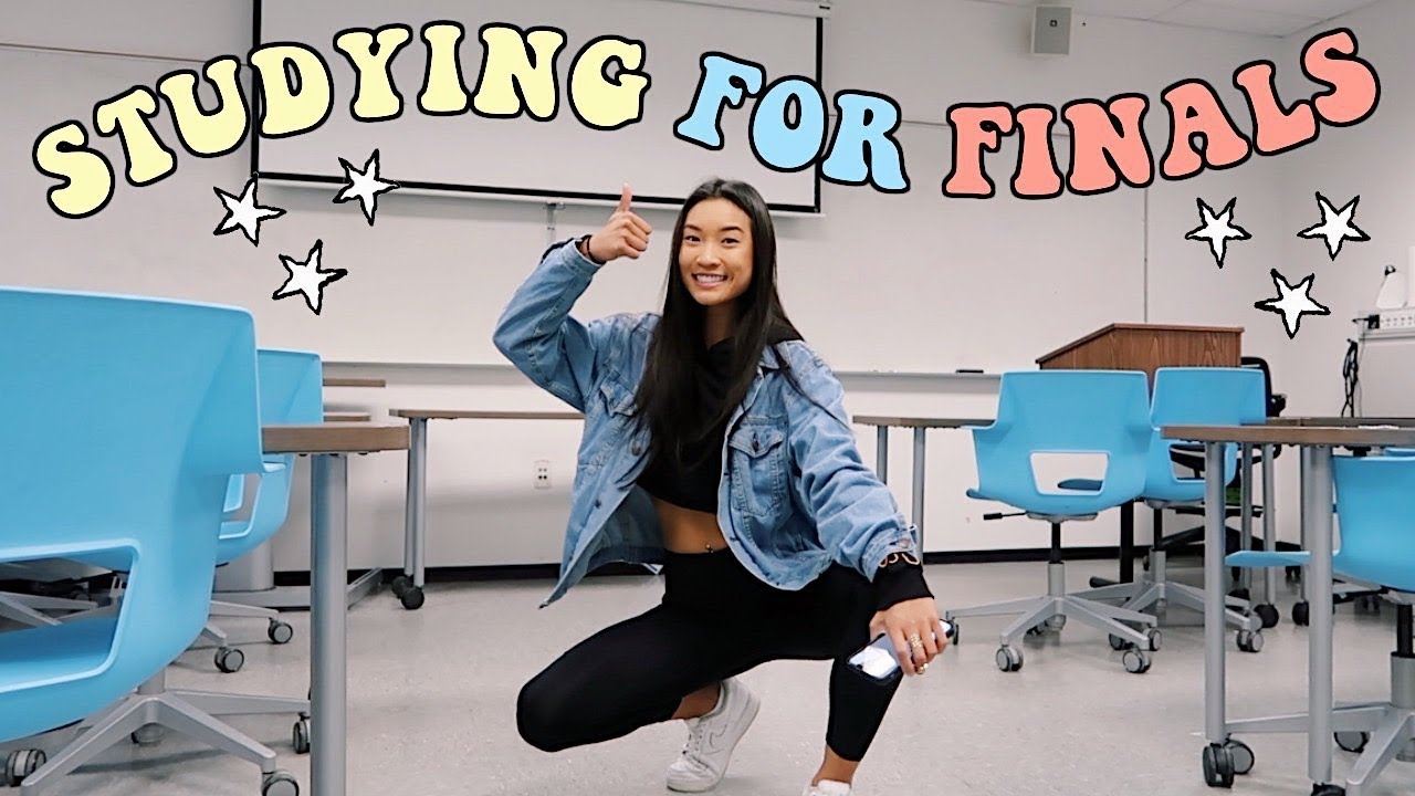COLLEGE FINALS WEEK IN MY LIFE | Studying For Finals + Moving Out!