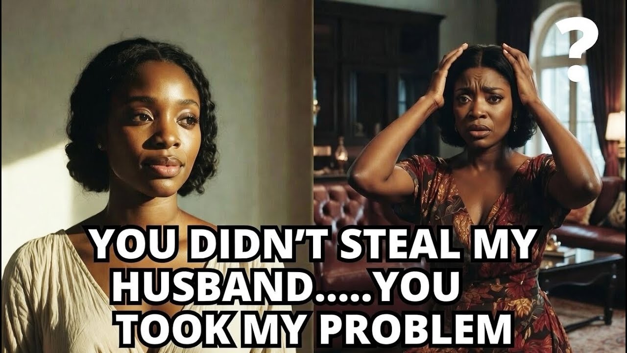 You Didn't Steal My Husband....You Stole My Burden.