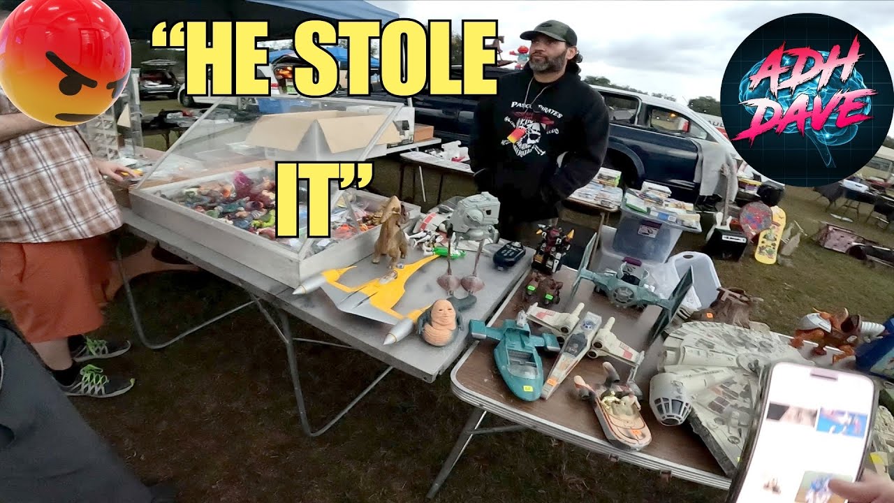 Flea Market Vendors Get ROBBED all the time!