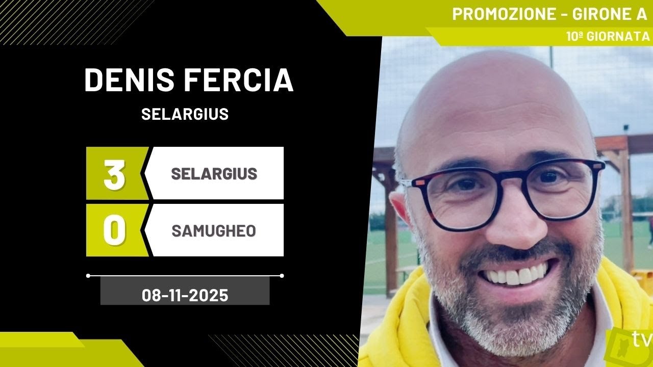 Denis Fercia direttore sportivo Selargius 08 11 2025   Diario Sportivo