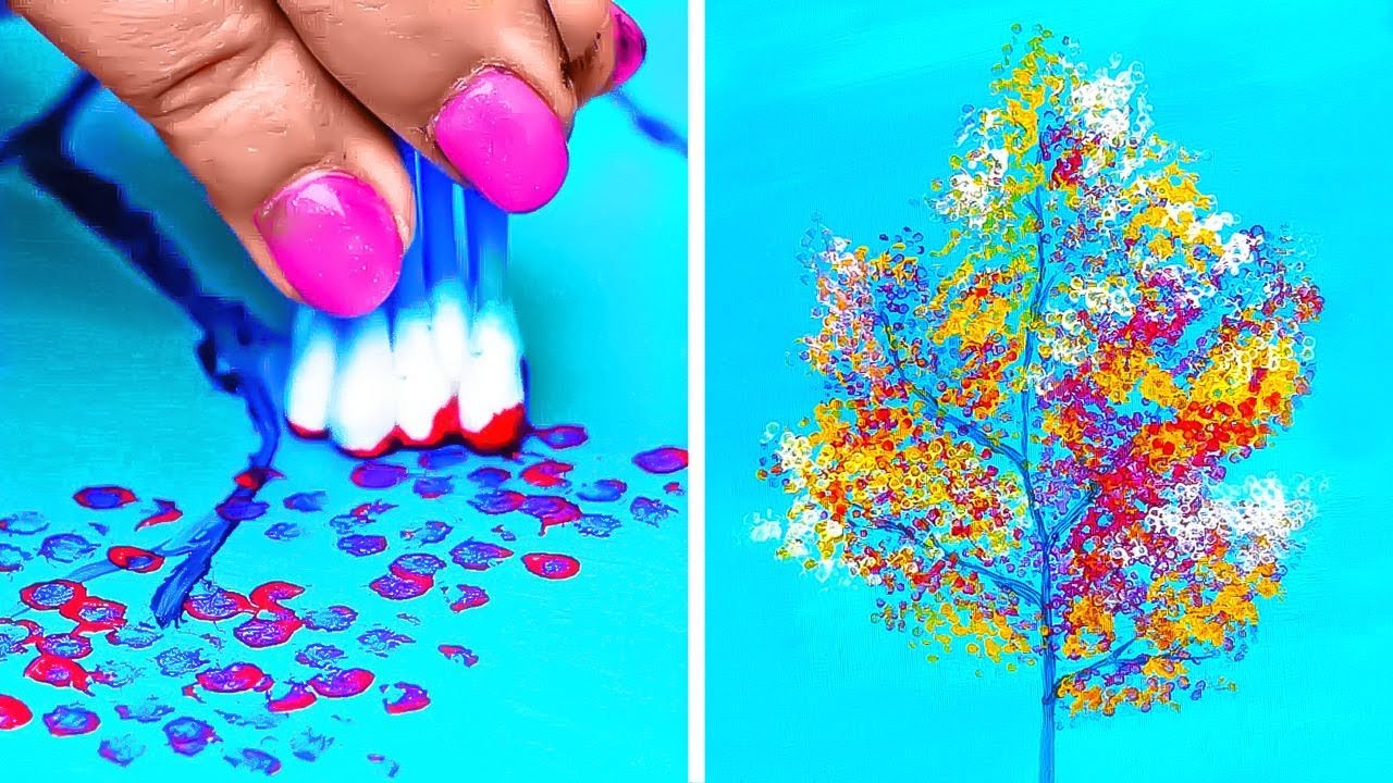 32 IDÉES DE PEINTURES FACILES QUE TU VAS ADORER