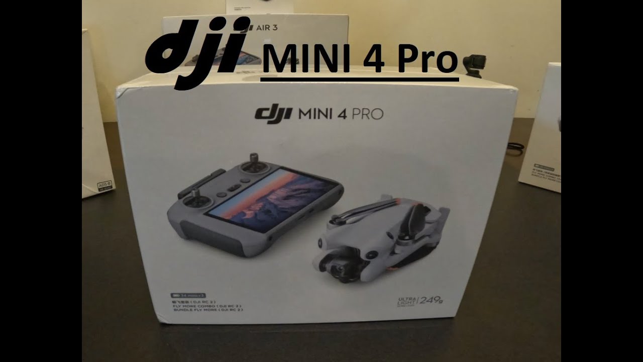 DJI Mini 4 Pro Unboxing and Fly