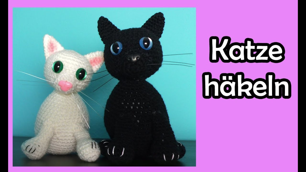 Katze häkeln - Romy Fischer Häkelanleitung