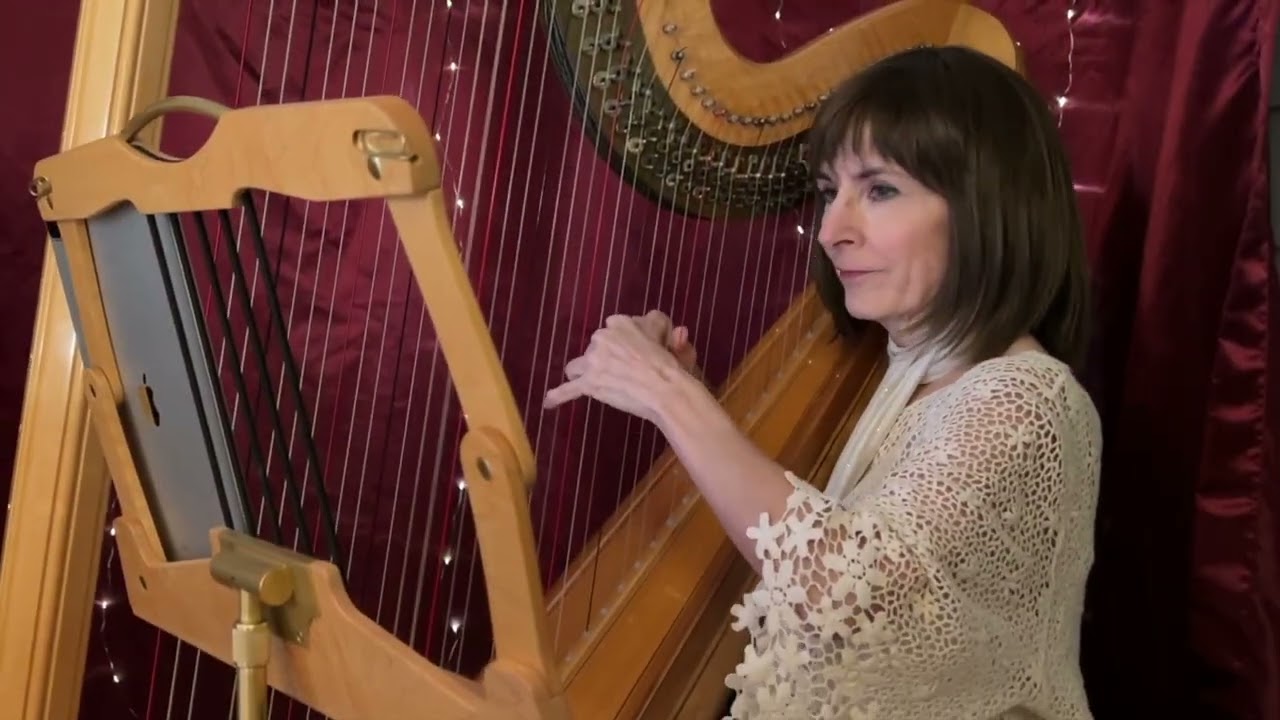 Cavatina from the Deer Hunter, pedal harp cover by Stephanie Bennett
