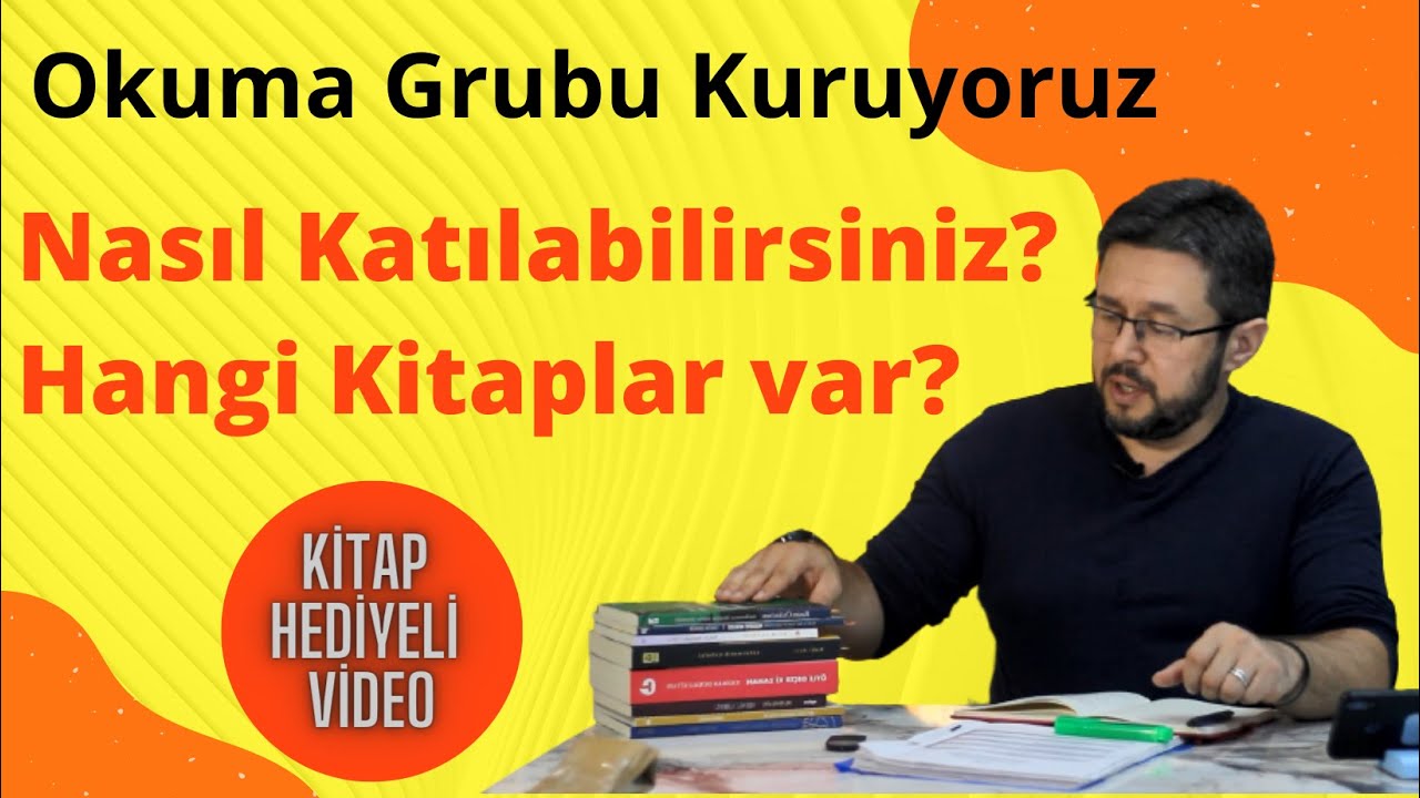 Okuma Grubu Kuruyoruz || Nasıl Katılabilirsiniz? Hangi Kitaplar var? (KİTAP HEDİYELİ VİDEO)