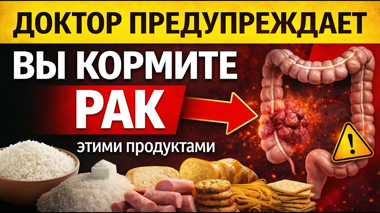 65+? Этими продуктами вы кормите РАК! Срочно прекратите!