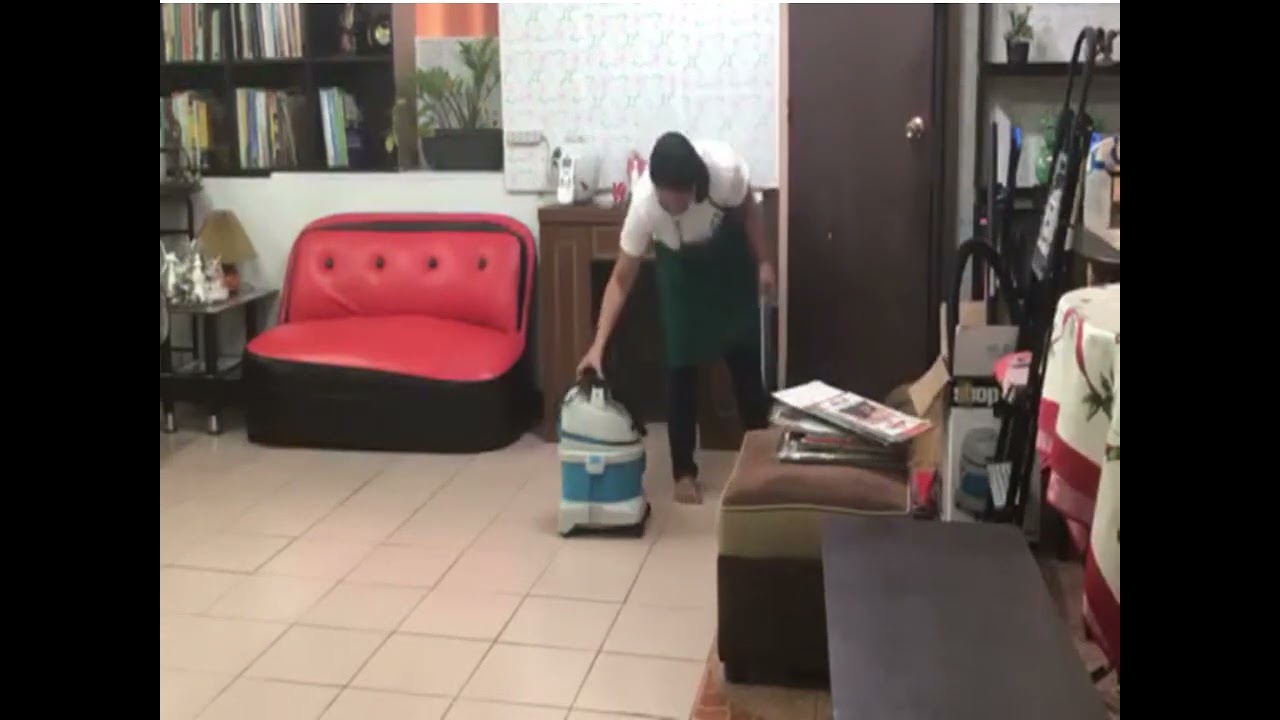 CLEANING OF LIVING ROOM