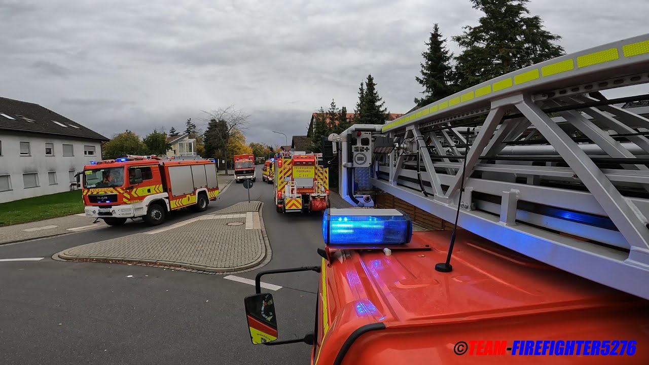 [Hochhausbrand I zahlreiche Verletzte] Großübung von Feuerwehr und Rettungsdienst in Münster