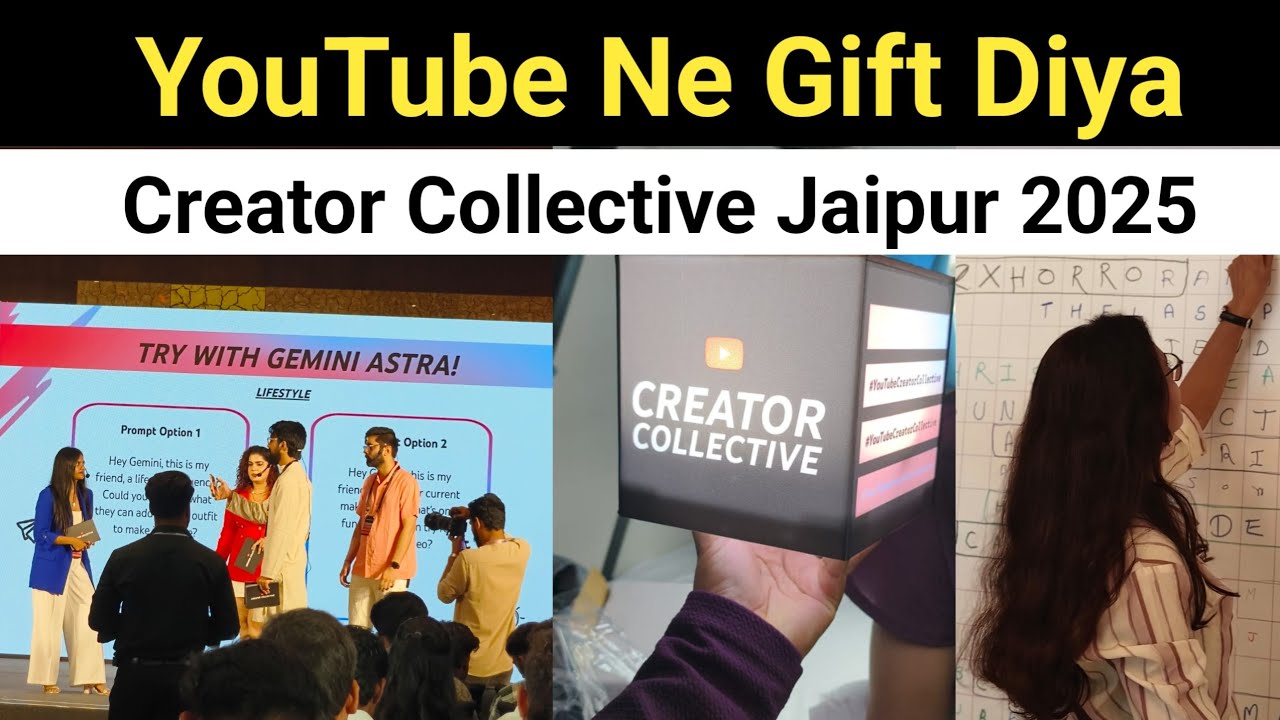 What Happened at YouTube India&rsquo;s Creator Collective in Jaipur? | Full Event Vlog 🔥