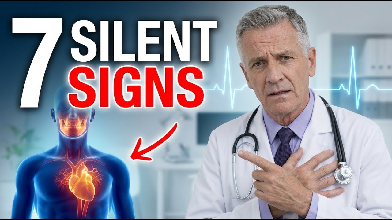 7 Heart Attack Warning Signs You're Ignoring Right Now | Life Saving Information | Back Jaw Pain