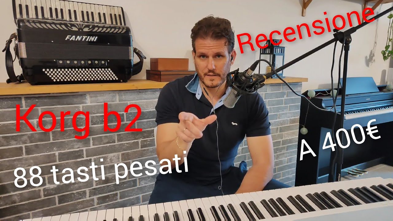 Review Korg B2 - pianoforte 88 tasti
