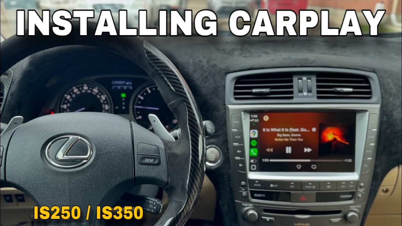 How to Install CarPlay Screen in Lexus IS250/IS350 - Step-by-Step Tutorial | BEST UPGRADE!
