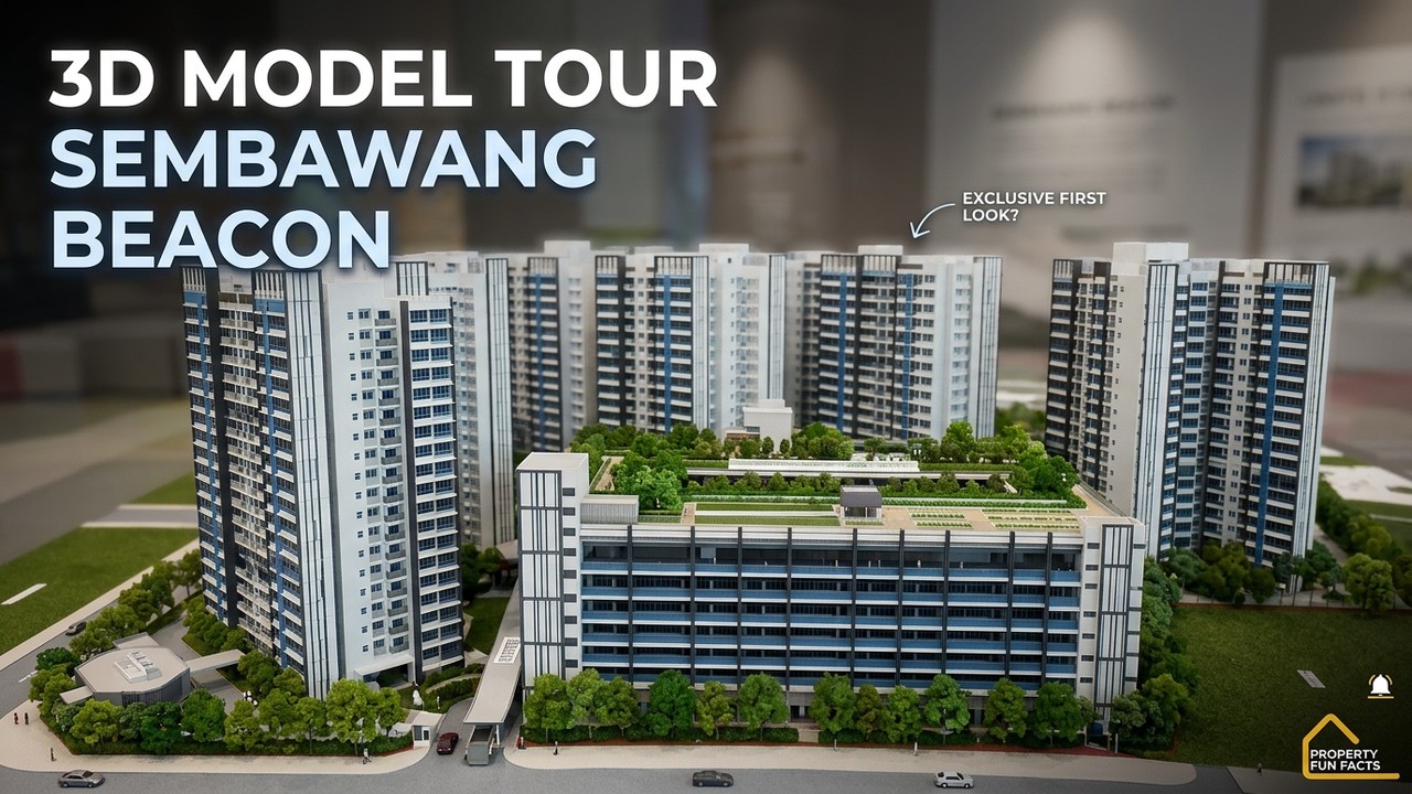 First Look: Sembawang Beacon 3D Model Tour | Singapore's Latest HDB BTO Launch