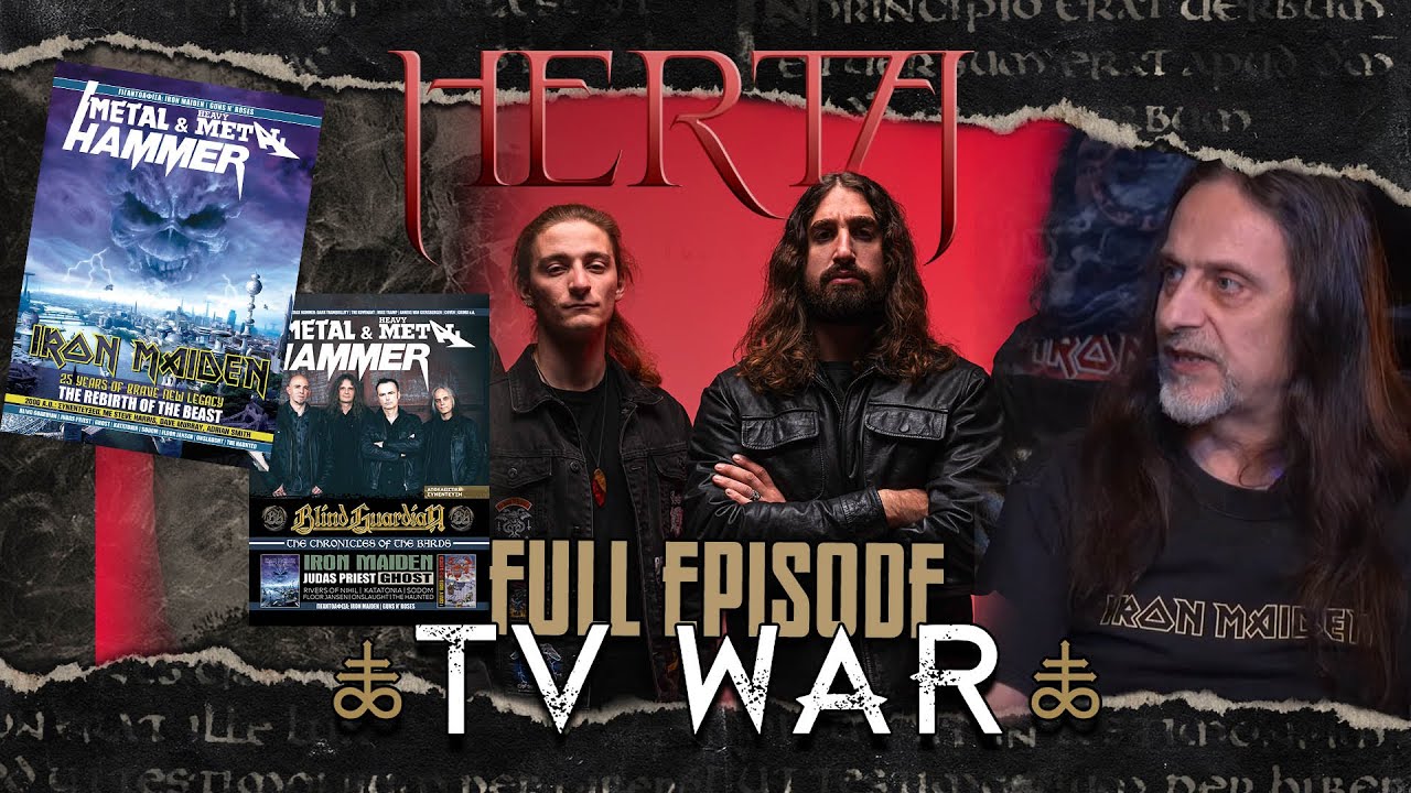 Νέο τεύχος  Metal Hammer με Kώστα Χρονόπουλο feat: Herta Interview § Tvwar 08/06/2025 full Ep.