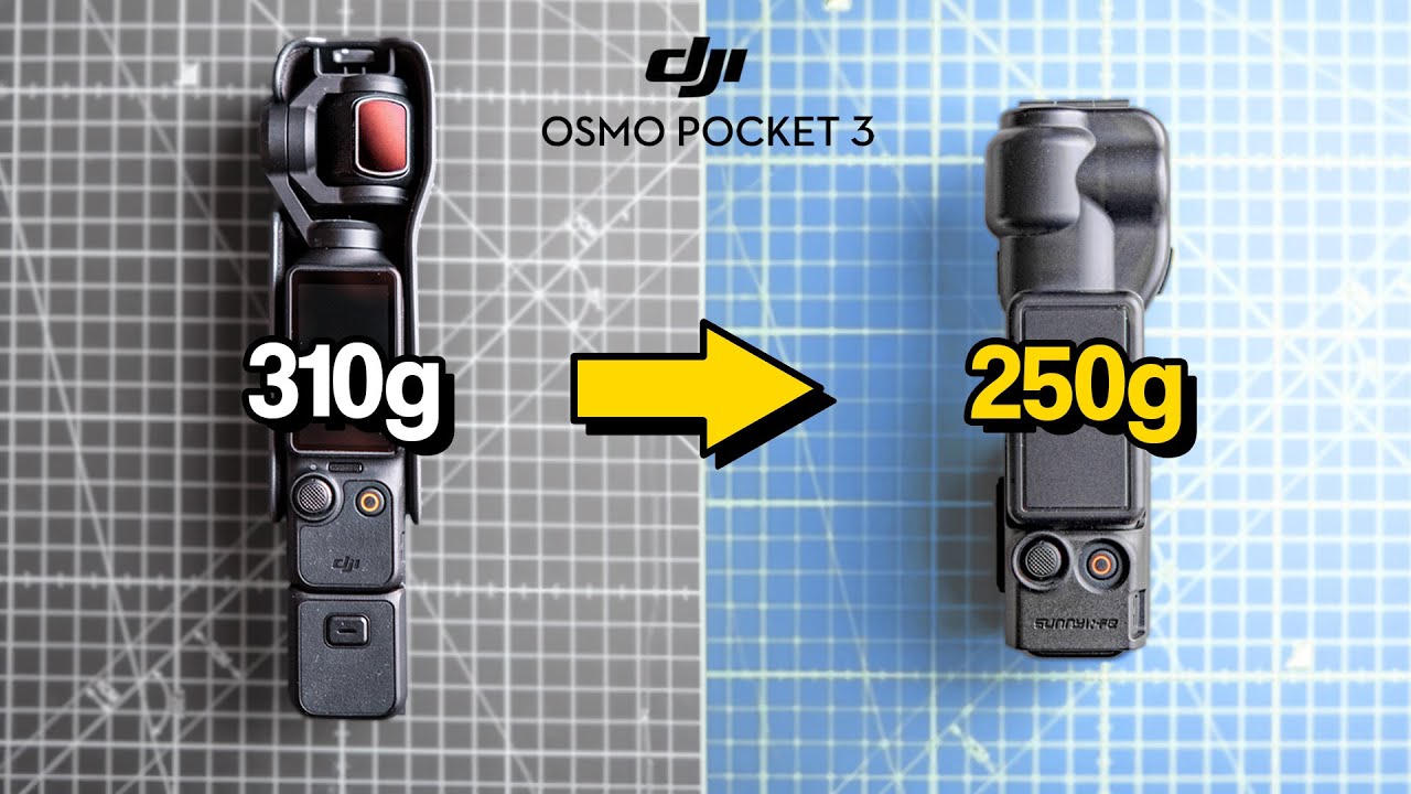 J'allège ma DJI POCKET 3 | Nouveaux Accessoires
