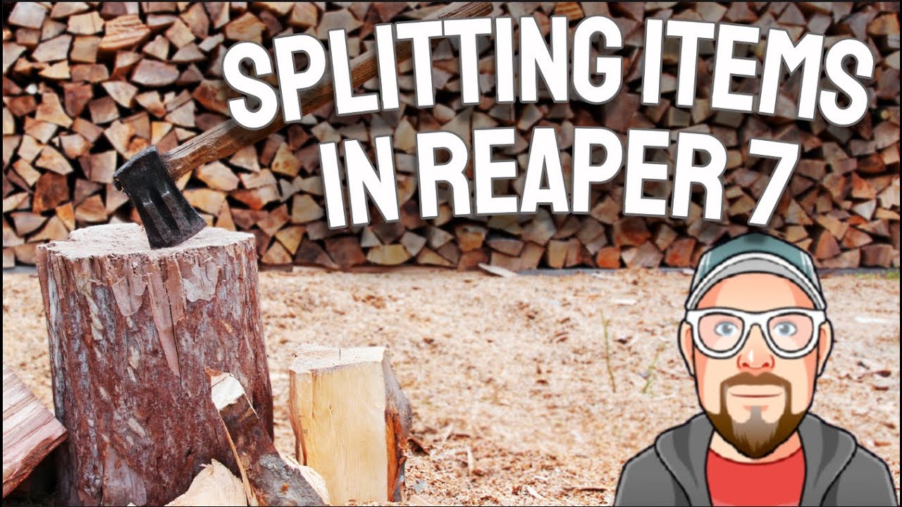 Разделение элементов в REAPER 7