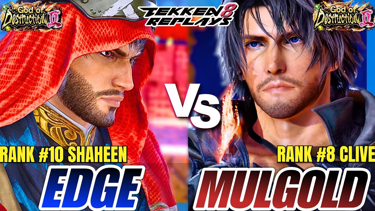 Tekken 8 - Edge (Shaheen) vs Mulgold (Clive) | High Level Ranked Matches