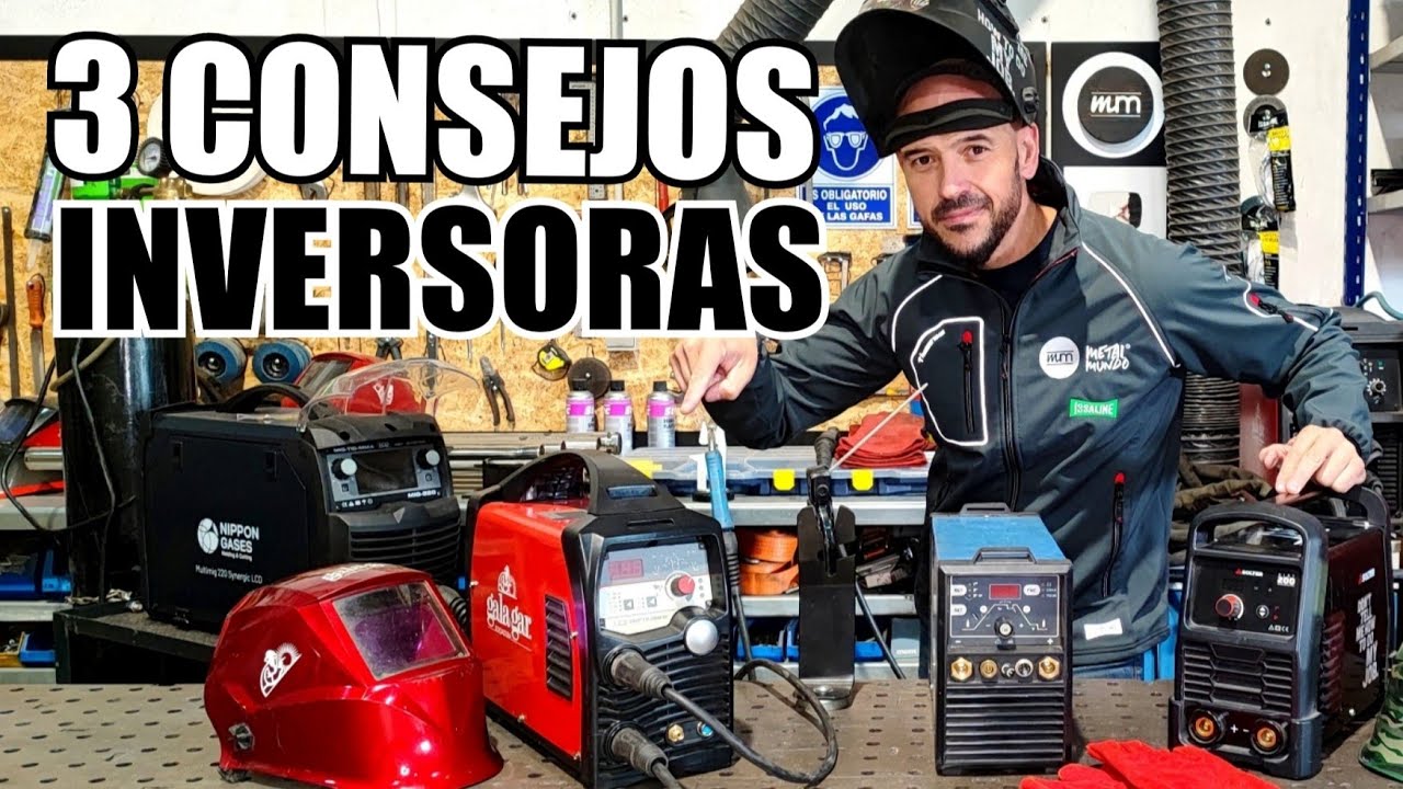 3 REGLAS de ORO para comprar un SOLDADOR INVERTER o INVERSORA.