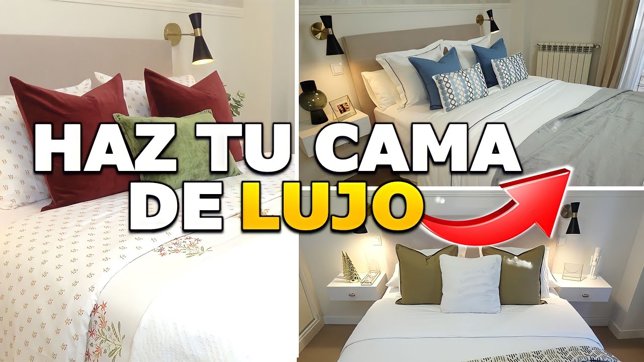 COMO HACER LA CAMA RELAJANTE Y ELEGANTE!!