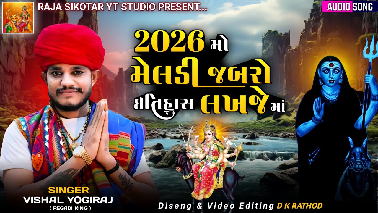 2026 મો મેલડી જબરો ઇતિહાસ લખજે માં | Vishal Yogiraj |  Meldi Maa New Aalap 2026 #rajasikotar 