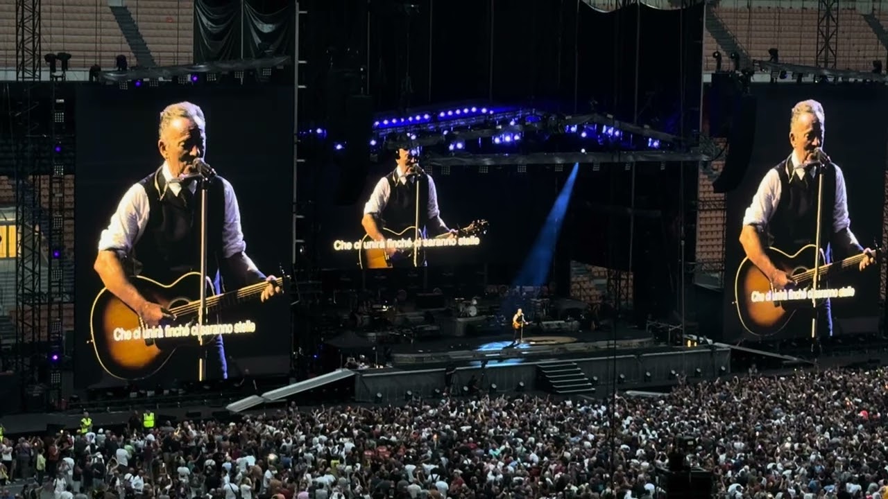 House Of A Thousand Guitars - Bruce Springsteen / Milano San Siro Stadium 2025