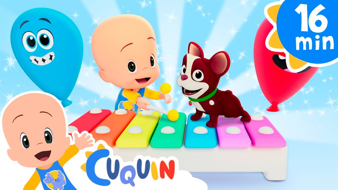 ABC Song with Balloons | Cante junto com Cuquín