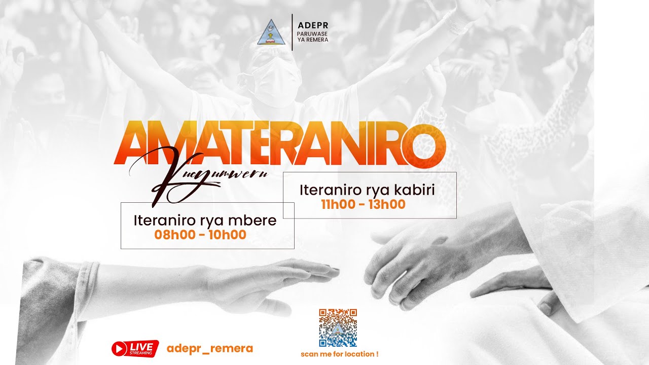 LIVE: //  ITERANIRO RYA KABIRI // ADEPR REMERA // TALIKI: 28// Nzeri// 2025