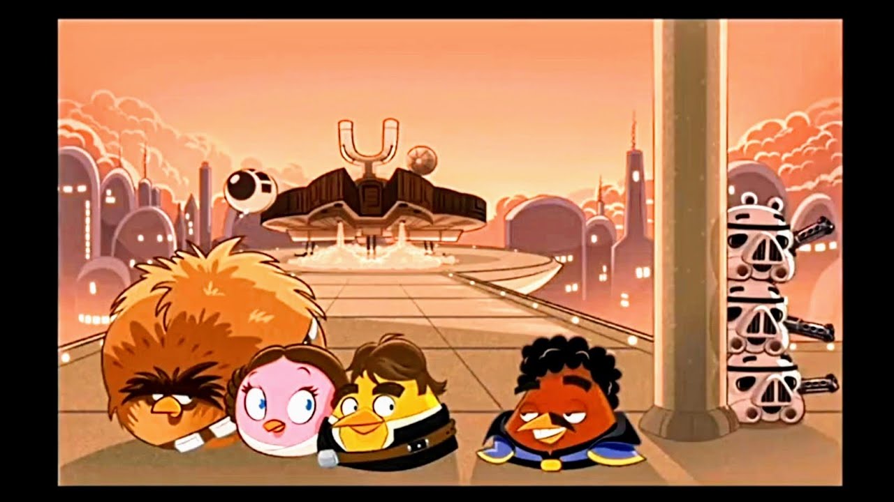 Angry Birds Star Wars - CLOUD CITY All Levels Walkthrough