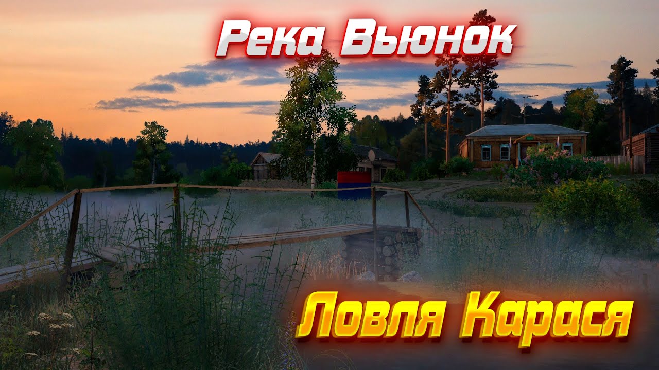 РР4 #2 Река Вьюнок. Бешенный клёв Карася.